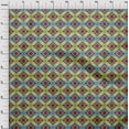 thumbnail image 4 of oneOone Velvet Multicolor Fabric Geometric Craft Projects Decor Fabric Printed by The Yard 58 Inch Wide, 4 of 4