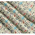 thumbnail image 3 of Soimoi Cotton Poplin Fabric Lipstick,Perfume Bottle & Dress Fashion Print Fabric by The Yard 42 Inch Wide, 3 of 7