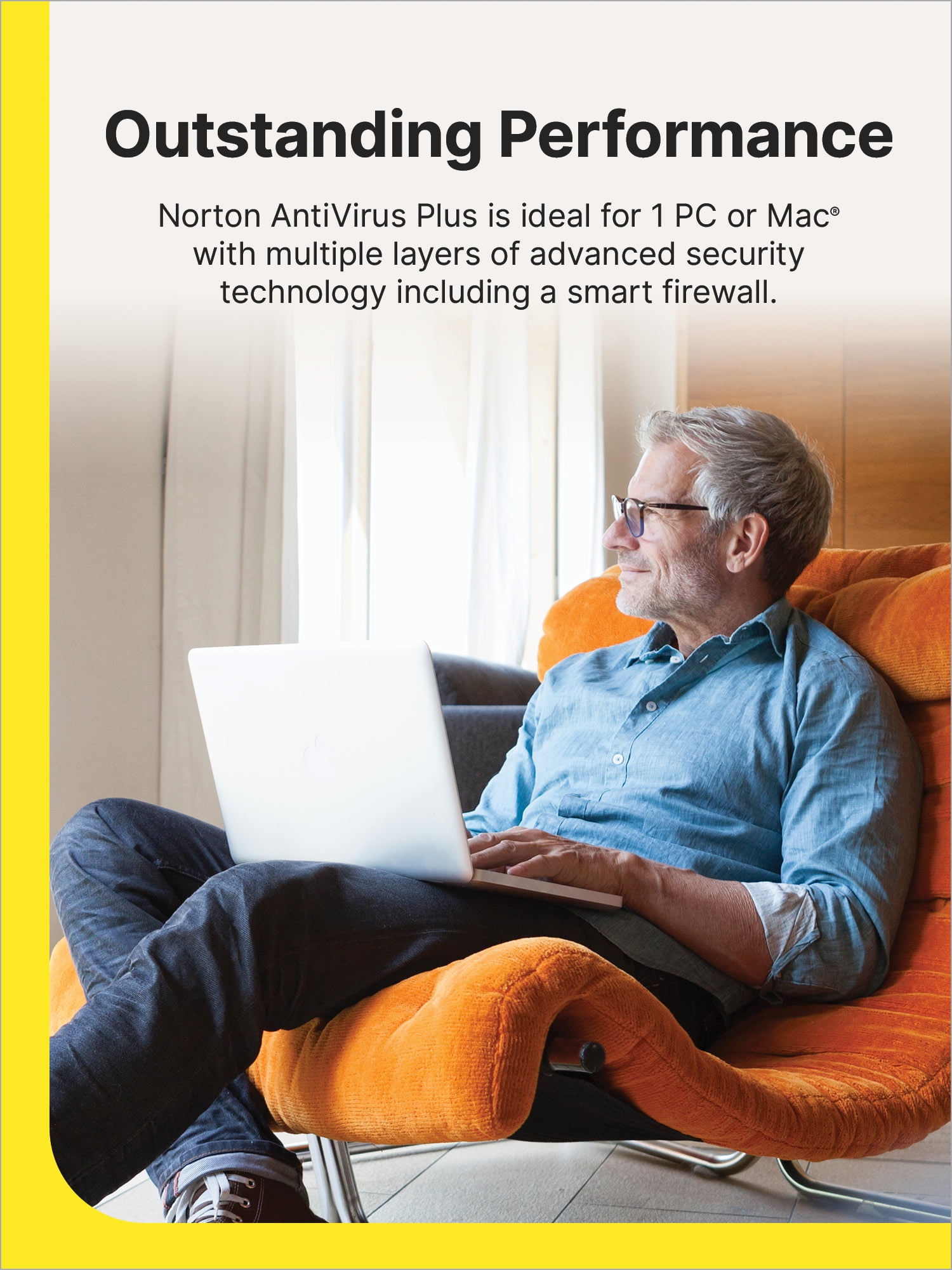 Norton Anti Virus Plus for 1 Device, 1 Year Subscription, PC/Mac [Card]