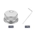 thumbnail image 3 of Uxcell Aluminium Potentiometer Knobs 1/4"x1.5", Volume Tone Control Knobs, Silver, 3 of 7