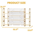 thumbnail image 2 of TACWILY Toy Storage Organizer with 6 Shelves and 12 Bins, Toy Organizers Storage Bookshelf, Kids Bin Shelf Toys Box Bookcase for Bedroom Playroom Organization Room Decor, White, 2 of 7