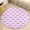 Flannel-3, variant on Princess Cute Bow Round Area Rugs for Bedroom Living Room, 4FT Soft Indoor Circle Carpets, Carpet Home Decor Floor Mat