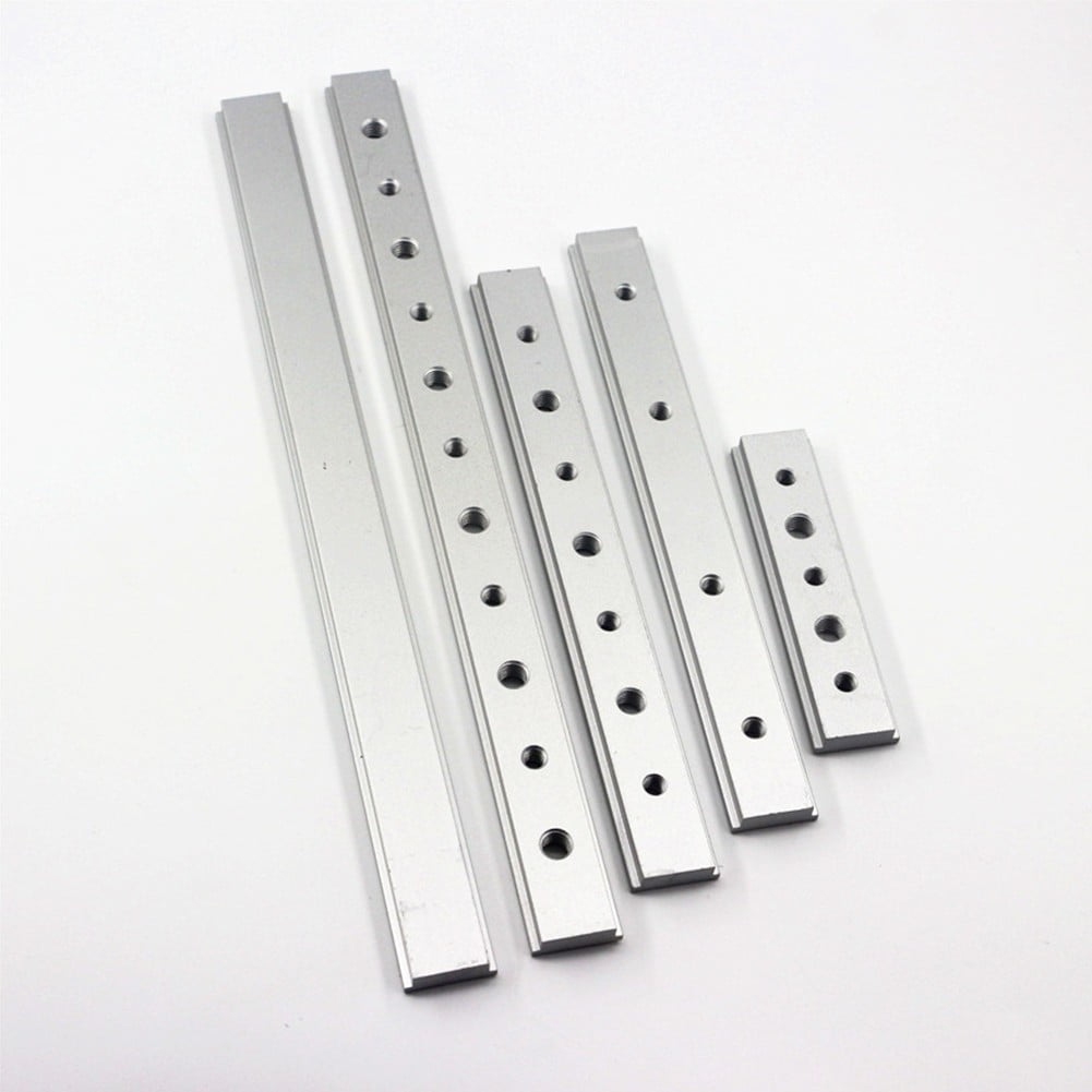 Aluminium Alloy T-Tracks Slot Miter Track Jig Woodworking Miter Track Miter Bar Slider Table Saw Gauge Rod T Slider 100-450Mm 300Mm Type A Smile Home