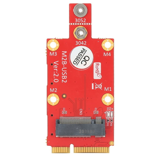 Mini PC E Adapter,M.2 a Mini PCIE PC Módulo adaptador para computadora portátil Mini PC E Módulo Características mejoradas
