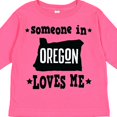 thumbnail image 4 of Inktastic Someone in Oregon Loves Me Boys or Girls Long Sleeve Toddler T-Shirt, 4 of 5