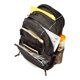 thumbnail image 3 of Mochila, compatible con la mayoría de los ordenadores portátiles de 43 cm, con tirantes acolchados y compartimentos de almacenamiento para bolígrafos, llaves y teléfono móvil, Negro, 3 of 5