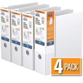 thumbnail image 1 of QuickFit® Heavy Duty File Binder, Quickload D Ring, 6 Pack, 4", 1 of 3