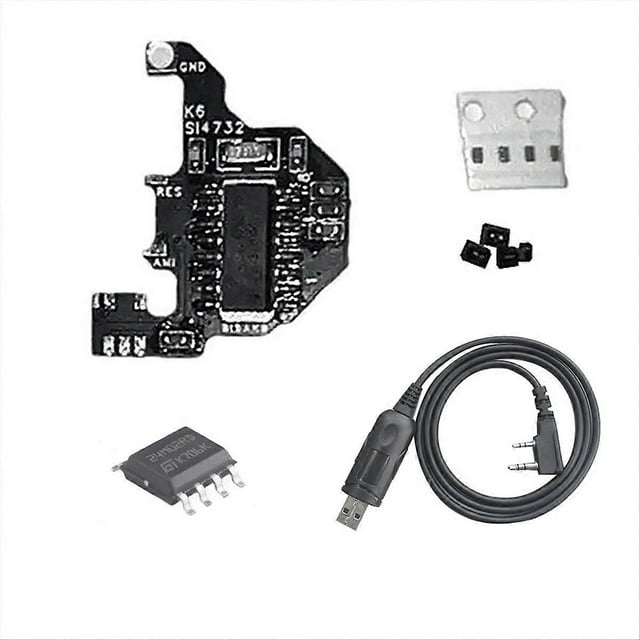 Shortwave Radio Module+2M Chip+USB Programming Cable for