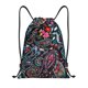 thumbnail image 1 of Fotbe Paisley Bolsa Mochila con Cordón Estampada, Bolsa de Gimnasio Deportiva, Bolsa Cinch, Bolsa con Cordón para Hombres y Mujeres-Small, 1 of 6