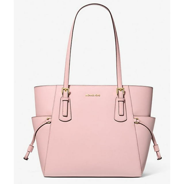 Michael Kors Bolso Tote Grande Voyager de Piel Saffiano para Mujer (Rubor Empolvado) 35S5GV6T7L-424