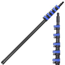 24 FT Carbon Fiber Extension Pole Paint Roller Extension Pole Lightweight Sturdy Telescoping Pole
