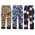 thumbnail image 3 of Mallas cálidas de lana para niñas, pantalones florales Vintage, ropa de otoño e invierno, 2-11 años, 3 of 4