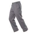 thumbnail image 5 of Men's Leisure Straight Leg Zipper Jogging Trousers, Casual Running Pants for Gym, Outdoor and Street Style,Gray,M, 5 of 6