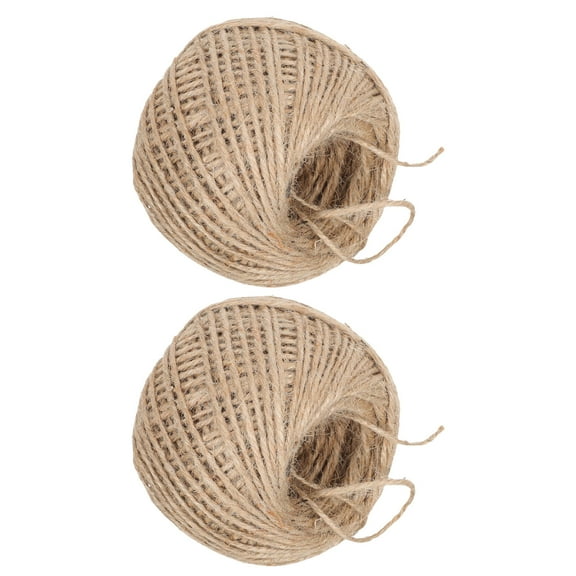 FUTUREORYY 2 Rolls Cooking Twine for Meat Ropes in Light Brown 1000.00X0.30X0.30cm 3 Strands