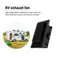 thumbnail image 2 of 12V Caravan Motorhome Trailer Side Air Vent Fan RV Ventilation Exhaust Fans DC 25W for Camper Trailer Boat Marine Yacht Accessor ,Powerful and Efficient, 2 of 7