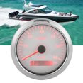 thumbnail image 3 of Speed Gauge, 0-60KM/H Adjustable Backlight Marine GPS Speedometer High Accuracy LCD Display 85mm  For Boats For Cars For RVs, 3 of 8