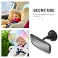 thumbnail image 6 of Car Interior Rearview Mirror Suction Cup Car Rear View Mirror Rotatable Auto Rear Mirror, 6 of 10