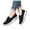 Black, variant on Gpaecead Women Elastic Low Cut Mesh Shoes Soft Sole Non Slip Opening Breathable Plus Size Spring Summer Casual Comfort Shoes,Black