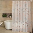 thumbnail image 5 of Elegant PEVA Bathroom Shower Curtain with Hooks150x200cm, 5 of 5