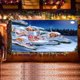 thumbnail image 5 of Decoración Navideña Para Puertas De Garaje. Pancarta Navideña Para Puertas De Garaje. Gran Decoración Navideña De Fondo. Árbol De Navidad. Fondo Para Exteriores E Interiores., 5 of 5
