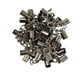 thumbnail image 1 of 12 Juegos de Cadena Extensora de Broche de Langosta, Tubo de Crimpado de 5 Mm, Extremos de Campana, Hallazgos de Joyería - Hematite Jet Black Hematita Jet Black Soledad Broche de langosta de la vendimia, 1 of 6