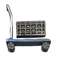 thumbnail image 3 of Xuanheng 1/64 Miniature Hand Truck Auto Shop Mini Push Cart Dolly Scene Display Model Blue, 3 of 8