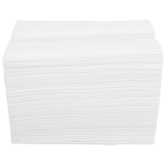 Paquete de 2 toallas de mano médicas desechables, servilletas de cena, toallas de papel suaves para invitados, para uso en cocina, restaurante y baño, 2 paquetes