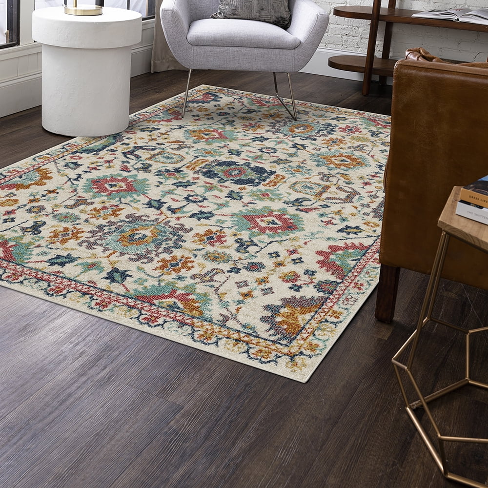 Mohawk Home Miles Indoor Ornamental Area Rug, Multi, 3'3" x 5'