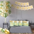 thumbnail image 5 of 5 Senses Gift Birthday Decorations Five Senses Gift Bags Party Decoration with Happy Birthday Banner Taste Touch Sound Rose Petals Balloon for Party(Sage Green), 5 of 6