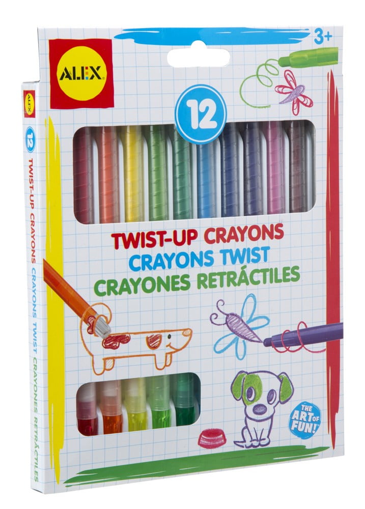ALEX Toys Artist Studio 12 Twist Up Crayons