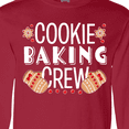 thumbnail image 4 of Inktastic Christmas Cookie Baking Crew with Oven Mitts Long Sleeve T-Shirt, 4 of 5