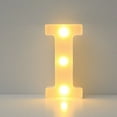 thumbnail image 1 of Light Up Letters,LED Marquee Letter Lights Sign,Light Up Alphabet Letter for Home Party Wedding Decoration,26 Alphabet Big Lights Letter for Party Birthday Christmas Decor Warm White Letter Light, 1 of 9