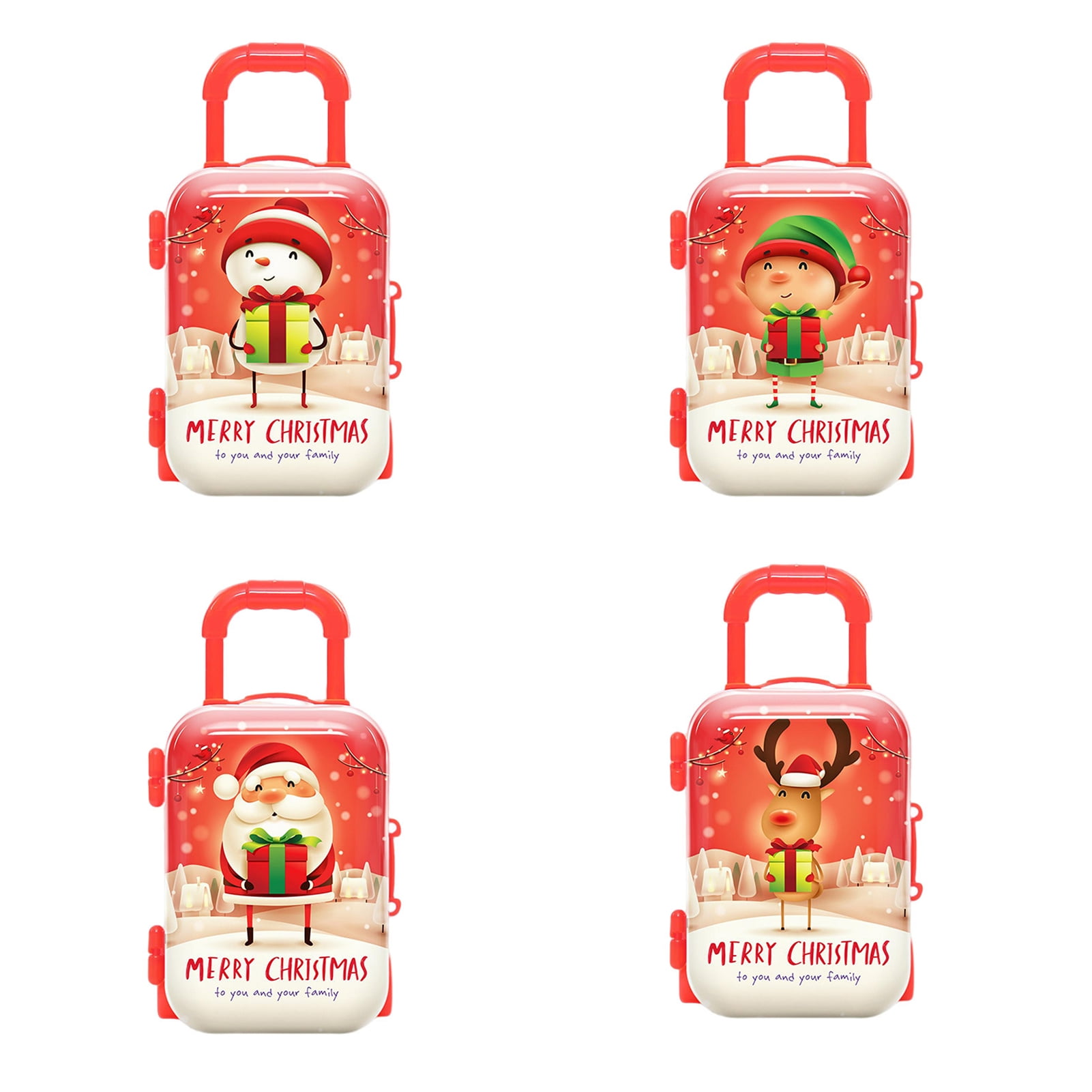 Dianhelloya Mini Suitcase Christmas Gift Container Household Candy dianhelloya-mini-suitcase-christmas-gift-container-household-candy