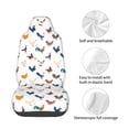 thumbnail image 4 of Wukai Various Rooster Full Set Car Seat Covers with Soft Padding Universal Auto Front Seats Protector and Cushion Mat, 4 of 5