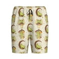 thumbnail image 4 of Easygdp Frogs Men's Short Pajama Pants, Sleep Shorts, Household Pants, Casual Pants with Pockets - X-Large, 4 of 9