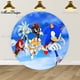 thumbnail image 3 of Fondo de cubiertas redondas de Sonic the Hedgehog para fiesta de cumpleaños de niños, decoración de personajes de juegos de dibujos animados, fondo para fotografía de Baby Show, 3 of 5