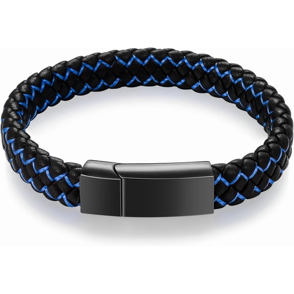 Cremation Bracelet for Ashes Leather Urn Bracelet Cremation Jewelry Ash Bracelets Memorial Bangle Ashes Keepsake for Women Men