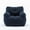 Dark Blue, variant on HSUNNS Bean Bag Chair, Teddy Fabric Tufted Lazy Chair for Adults and Teens, Soft Ergonomic Design Floor Sofa for Living Room Bedroom and Home Office, No assembly required, Dark Blue