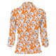 thumbnail image 4 of Chaqueta Elegante Tops adelgazantes versátiles exquisitos a la moda con estampado divertido de Halloween para mujer,blazer moda（Anaranjado， M), 4 of 5