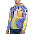 thumbnail image 3 of Lsque inside out 2 Pattern Casual Men's Hoodie,Hooded Sweatshirt with Kangaroo Pocket,Pullover Hoodie-XX-Large, 3 of 8