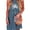 Blue-1, variant on Sun Salt Sand Coconut Tree Sleeveless Mini Dress Casual Sleeveless Summer Beach Vacation Women Workout Mini Dress