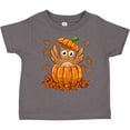 thumbnail image 3 of Inktastic Owl in a Pumpkin- Cute for Halloween and Thanksgiving Boys or Girls Toddler T-Shirt, 3 of 5