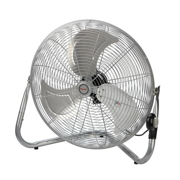 Ventilador de Piso Mytek 20 Pulgadas Acero Inoxidable