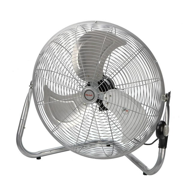 Ventilador de Piso Mytek 20 Pulgadas Acero Inoxidable