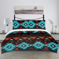 thumbnail image 2 of Bedding Set Western Duvet Cover King Size 3-Piece Hotel Soft Comforter Cover(1, 2 of 8