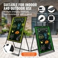 thumbnail image 3 of VEVOR 16x12 24x16 32x24 Inch LED Message Board Neon Chalkboard with 8 Markers & Remote for Home & Shop 36x24in, 3 of 5