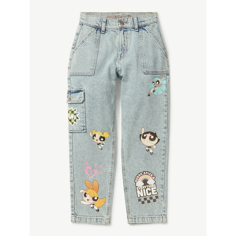 Justice X Powerpuff Girls Mini Mom Jean Sizes 6 18 Walmart