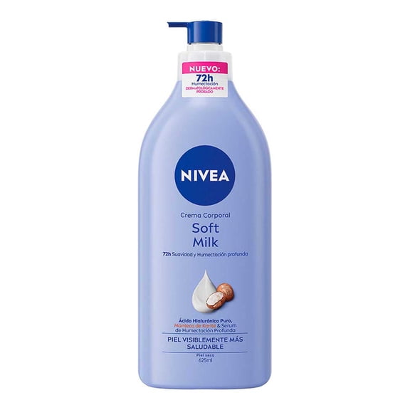 Crema Corporal Nivea Body Soft Milk Crema Corporal 625 ml