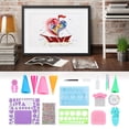 thumbnail image 4 of Simple 3 In 1 Cartoon Paper Craft Rolling Kit, Paper Quilling Kit, Packaging for Cards, 4 of 8