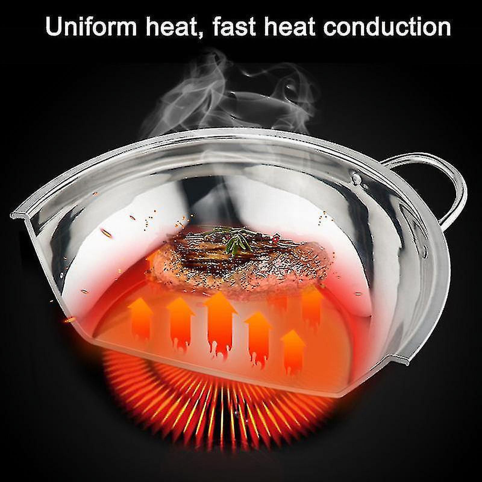 Autocuiseur 8L En Forme De Citrouille - Revêtement Anti-Adhésif | Pour Gaz, Induction, Électrique | Orange